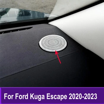  Автомобилни Аксесоари Вътрешна Капачка На Динамиката На Ford Escape, Kuga 2020-2023 Предна Странична Звукова Тампон Стикер За Подреждане