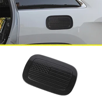  Отрежете капака на резервоара за Jeep Grand Cherokee 2011-2020 от въглеродни влакна, Хромирани аксесоари за външността на автомобила