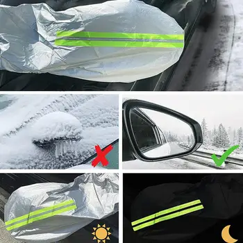  Солнцезащитная Покриване на Предното стъкло Сгъваема Покриване на Предното Стъкло на превозното средство Водоустойчива Защита от замръзване С Топлоизолация през зимата