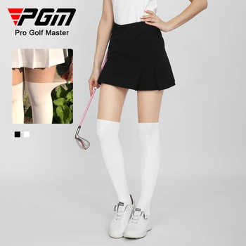  Дамски слънчеви гамаши за голф PGM, женски лоскутные дишащи чорапогащи за момичета, спортни копринени чорапи със защита от куки, тънки панталони-чорапи
