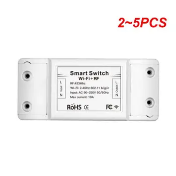  Sasha RF433 + WIFI Безжично Дистанционно Управление Smart Switch Smart Life APP Алекса Home MS-101WR 90-250 В