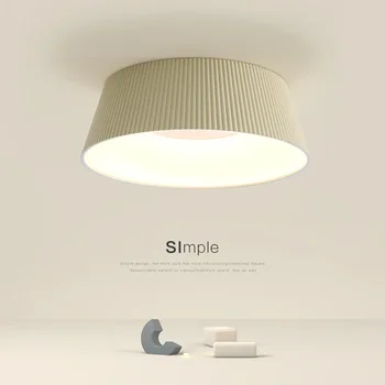  Скандинавски led тавана лампа Cream wind, окачена лампа за хранене, просто модерна мрежа, една червена ивица, спалня, хол, Чайна