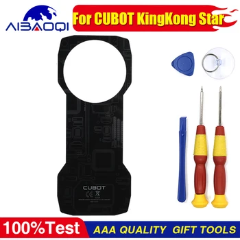  XUNQIYI 100% Нова оригинална капак на отделението за батерията за резервни части на капака на отделението за батерията на телефона Cubot KingKong Star