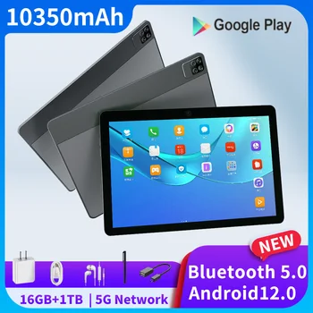  2024 Новият таблет P90 10,1 11-12 инча Android 13,0 16 GB оперативна памет, 1 TB ROM С две SIM-карти в режим на готовност WIFI GPS Google Play Worldwide Edition