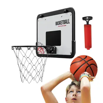  Баскетболното пръстен в закрито Складное баскетбол обръч над вратата с вендузата Баскетболни преносими обръчи за камина в гаража