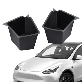  Задна Странична Кутия За Съхранение На Багаж Органайзер За Tesla Model 3 Model Y Странична Кутия За Съхранение На Водонепропускливи Кошчета За Боклук И Автомобилни Аксесоари