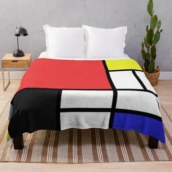  Каре Mondrian Plead Single Blanket-Одеяло Polar