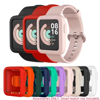  За Xiaomi Mi Watch Lite /Redmi Smart Watch TPU Soft Full Edge Protector Калъф За smart часа Shell Frame Защитна Броня