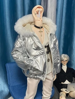  Облекло за кукли BJD подходящ за размера на 1/4 модни памучни дрехи топли зимни дрехи с качулка универсална дреха 1/4 аксесоари за кукли