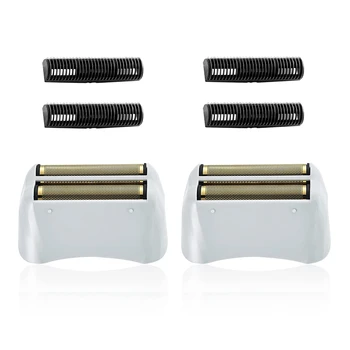  2 комплекта за преобличане фолио за самобръсначки Pro и нож за бръснене на Slavi 17150 (TS-1) ProFoil за смяна на батерии