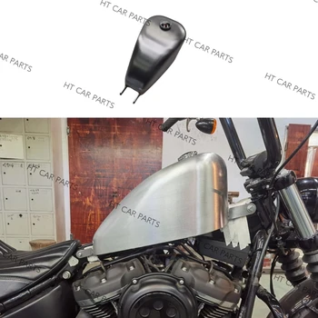  Мотоциклет Ретро Резервоар за Гориво Газ Ретро Газова бутилка За Softail на Harley 2018-2022 Всички Модели 12Л Ръчно изработени Мотор на Газ, Газова бутилка