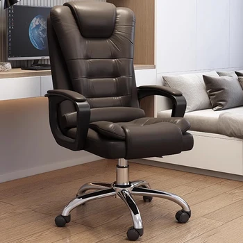  Дълбоко стол, Офис столове са в скандинавски стил, възглавница, Луксозни Дизайнерски столове с акцент, Удобна за Офис мебели Silla De Escritorio WJ30XP