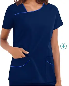  Хирургически костюм, д-р, дамски медицински униформи за работа в салон за красота, включва потник и панталони