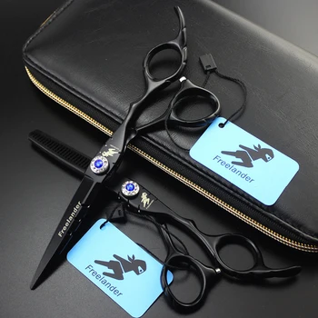  6-инчови професионални ножици за подстригване на коса, Фризьорски ножици, ножици за изправяне на коса, Салонные инструменти
