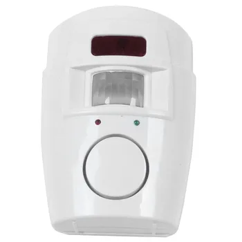  Домашни алармени системи Безжичен детектор + 2 дистанционно управление Инфрачервен Pir датчик за движение, Аларма Безжичен монитор аларма