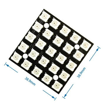  WS2812 LED SMD 5050 RGB 5x5 5*5 25 Led матрица за Arduino