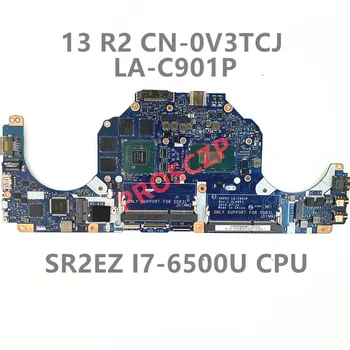 CN-0V3TCJ 0V3TCJ V3TCJ дънна Платка за лаптоп DELL 13 R2 M13R дънна Платка LA-C901P i7-6500U CPU N16P-GX-A2 GTX960M GPU 100% Тествана