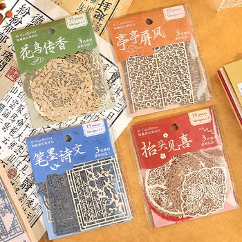  8 опаковки/ЛОТ Jianzhu West Window series креативна лекота материал на опаковката хартия за съобщения бележник за водене на записки