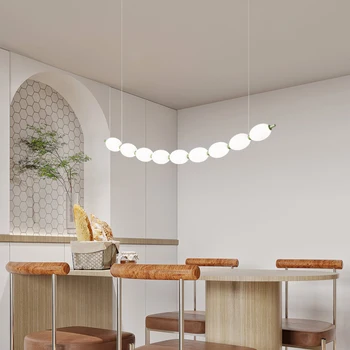  Постмодернистский окачен лампа Колие низ полилей Дизайн интериор на стаята осветление кетъринг зали Led светлини, Висящи лампи