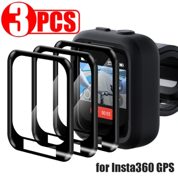  Защитни фолиа за екрана Insta360 GPS преглед Дистанционно пълно покритие HD Прозрачни защитни фолиа за екрана за аксесоари Insta360 GPS