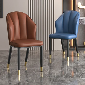  Трапезни столове Velvet Ергономичен шезлонг на Мебелите за дневна е Модерен Дизайнерски стол Мързел Muebles Домакински минимализъм