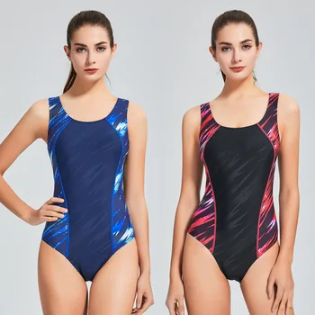  Дамски цял бански костюми на Нови европейски и американски бързо съхнещи триъгълни бански костюми Професионални спортни Сменяеми накладки на гърдите