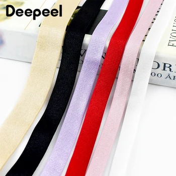  Найлон дъвка Deepeel, сутиени, бельо за през рамо Мека, еластична гумена тесьма, Шевни принадлежности, 10 м, 6-25 мм