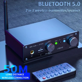  Bluetooth 5,0 Аудиоприемник Предавател 2-в-1 Bluetooth Адаптер 3.5 mm Aux Connector RCA Стерео Музикален Безжичен Адаптер За Телевизор Автомобилни КОМПЮТРИ