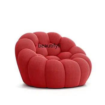  Лесен луксозен диван Rochburg Bubble Honeycomb за дома, модерен стил, стол Мързел Bone, диван за сядане