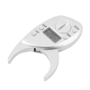  ABS Пластмаса Стилен и лесен измерител на мастните натрупвания Следи Електронен цифров анализатор на мастните натрупвания в опаковка, тестер мускулите на кожата