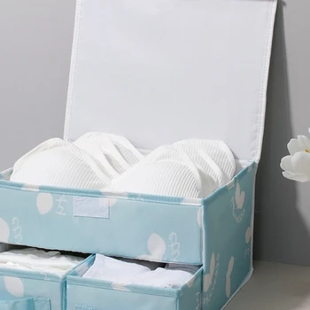  Beilian Сгъваема кутия за съхранение на бельо, Чорапи, Органайзер за бельо, кутия за съхранение вкъщи выдвижного тип