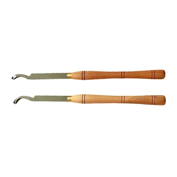  Инструменти за струговане на дърво с клапа на маточната и фитил 12 мм, изкуствени фрези, извити планк струг