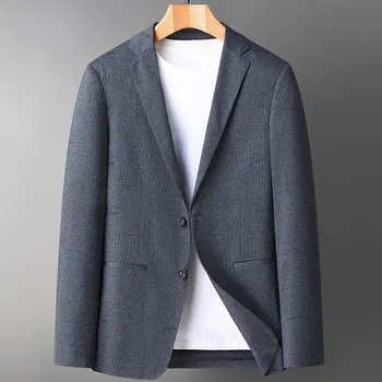  Бутик за Мъжка мода Business Trend Продал Цветен Случайни Джентълменско Блейзър на Британския Стил Slim Elegant Wedding Host Blazer