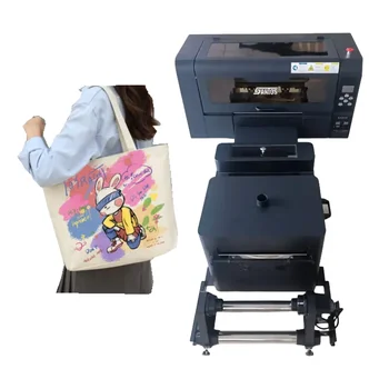  Гореща разпродажба Dtf Печатна машина на 30 см Dtf принтер С прахово шейкером Универсален DTF принтер с CE Шевна печатна машина