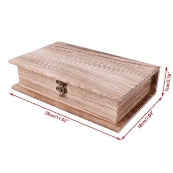  Дървени окачени запирающийся кутия за съхранение на бижута Case Crfats Sundries