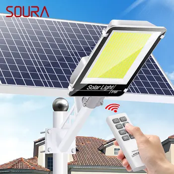  Слънчев, с монтиран на стената лампа SOURA уличното осветление с датчик за външно осветление LED Водоустойчива IP65 с дистанционно управление за съвременния градина Plaza