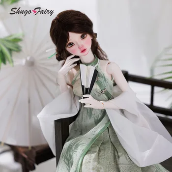  Shuga Фея 1/4 Anthea Bjd Кукли Пролетта Пленительные Пресни Подаръци В Района на Китайския Крехката стил С усмивка За кукли