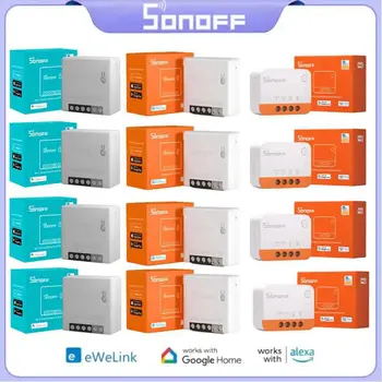  SONOFF MINI R2 / ZBMINI / ZBMINI-L2 Гласово Управление на МИНИ превключвател Zigbee / wi-fi Smart Switch Управление Чрез Алекса eWeLink Google Home