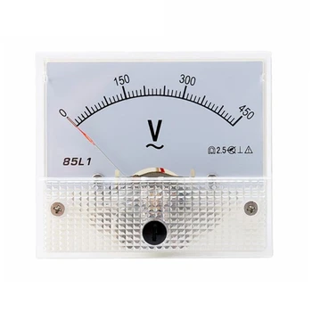  Професионален волтметър 2,5 точността панел аналогов измервателен уред AC0-1000V е Подходящ за директна доставка