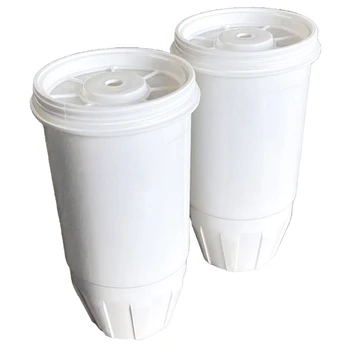  Филтри за вода от 2 части с бял цвят, резервни части за делви и дозаторов, система за филтриране при ДОСТИГАНЕ на съдържанието на ВОДА