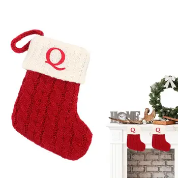  Класическа украса за отглеждане Украса за Коледната елха Чорапи в комплект Чорапи от изкуствена кожа и за подарък Изненада за врати