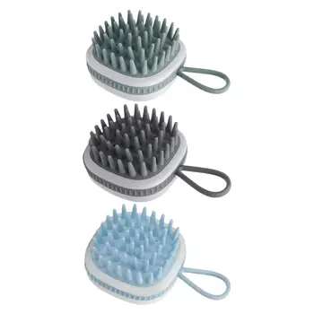  Опаковка-силиконова четка-шампоан за масаж на главата за косата.