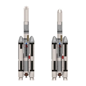  1: 110 Титан IIIC Джемини Ракета Titan Строителни блокове Модел комплект Космическа ракета-носител Авиационна Наука STEM Играчка