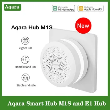  Aqara Smart Hub M1S Портал Wireless Factory Direct Zigbee 3.0, Wifi LED Night Light Дистанционно Управление За Xiaomi Mijia Homekit APP