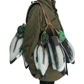  Колан за носене на птици, закачалка за носене на водоплаващи птици, чанта за носене птици, закачалка за колан за патици, за улов на дивеч на открито, за лов