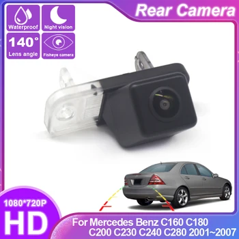  Резервна Камера за обратно виждане на Автомобила За Mercedes Benz C160 C180 C200 C230 C240 C280 2001 ~ 2007 CCD Full HD Камера за Задно виждане Нощно Виждане