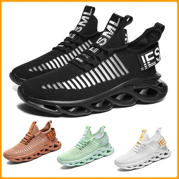  Xiaomi Youpin Ежедневни Обувки, Мъжки Амортизационен Меки Дишащи Обувки За Бягане С Неподвижни Решетки Лека Обувки За Тенис Маратонки