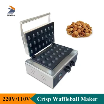  Търговска машина за приготвяне на отчетливи от вафли, 220 и 110 В 21 дупка, вафельница с форма на кестен и за използване в кухнята