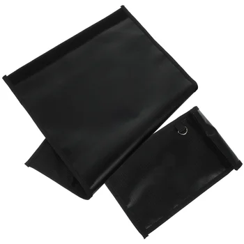  2 бр. чанта за съхранение на преносим компютър Водоустойчива чанта за телефон на притежателя на файла организатор на Защита на личния живот от фибростъкло