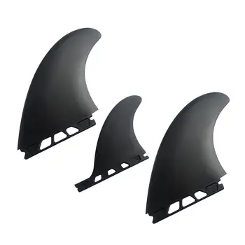  3x Универсални перки за дъски за сърф, сменяеми перки за сърфиране в лодката, аксесоари за гребане, сърф, лонгборда
